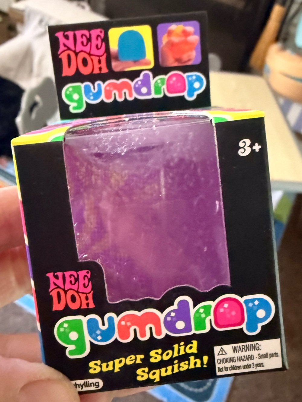 Schylling- Needoh- Gum Drop in Purple! - AUTHENTIC